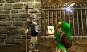 Link shows Zelda's Letter OoT3D.jpg