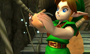 Link receives Fairy Ocarina OoT3D.png