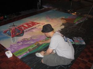 OOT3D Comic Con 2011 chalk mural.jpg