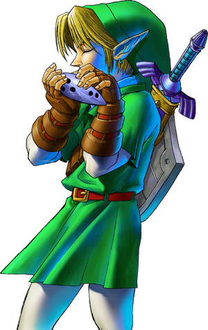 Link playing Ocarina of Time OoT artwork.png